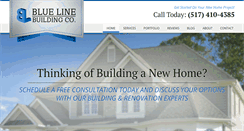 Desktop Screenshot of bluelinebuildingco.com