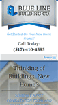 Mobile Screenshot of bluelinebuildingco.com